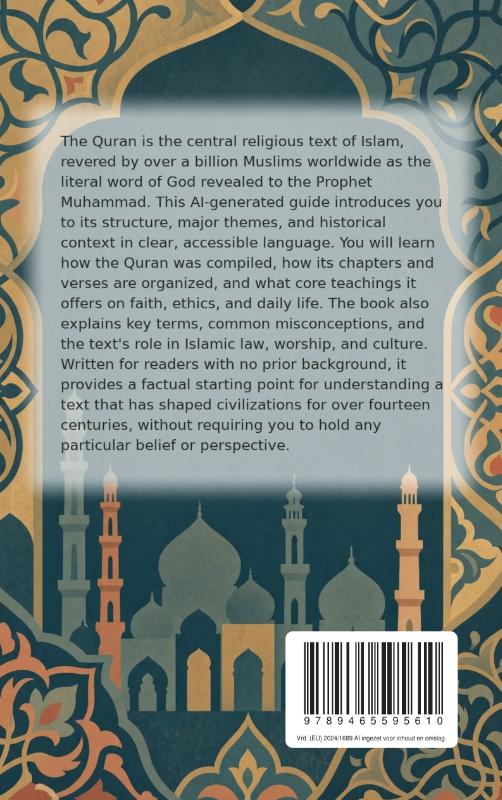 Achterkant van The Quran for the Curious