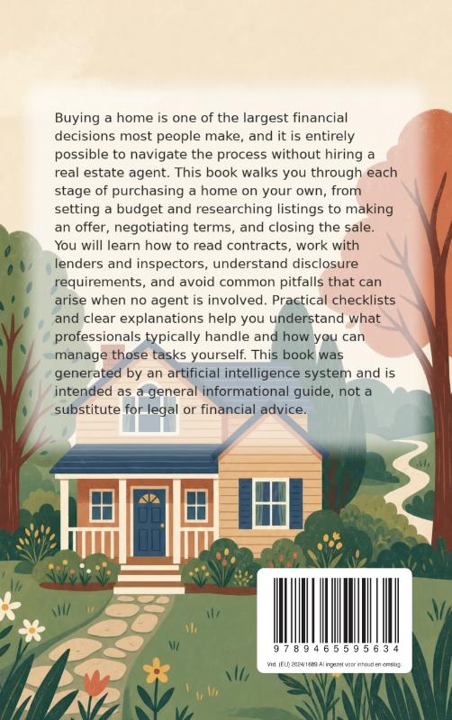 Achterkant van Buying a Home Without an Agent