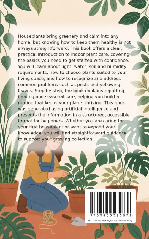 Achterkant van Plants for Beginners