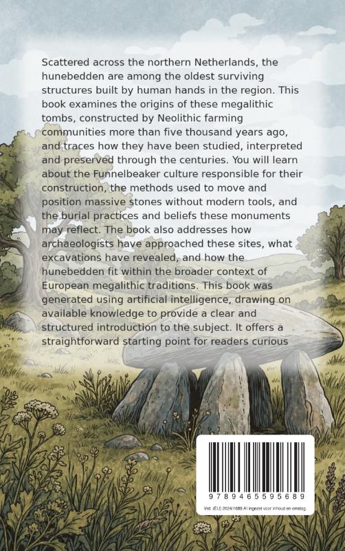 Achterkant van The History of the Hunebedden