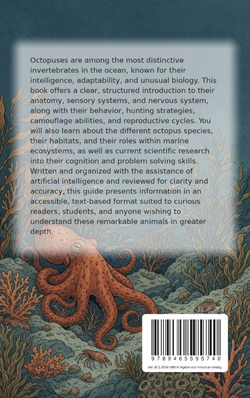 Achterkant van All About Octopuses