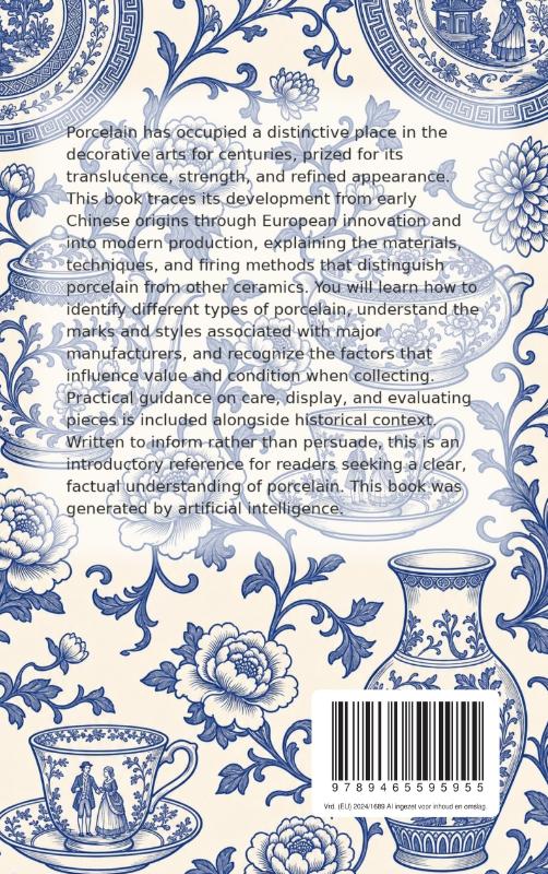 Achterkant van All About Porcelain