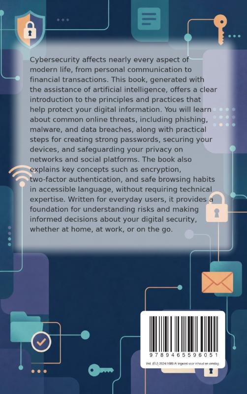 Achterkant van All About Cybersecurity