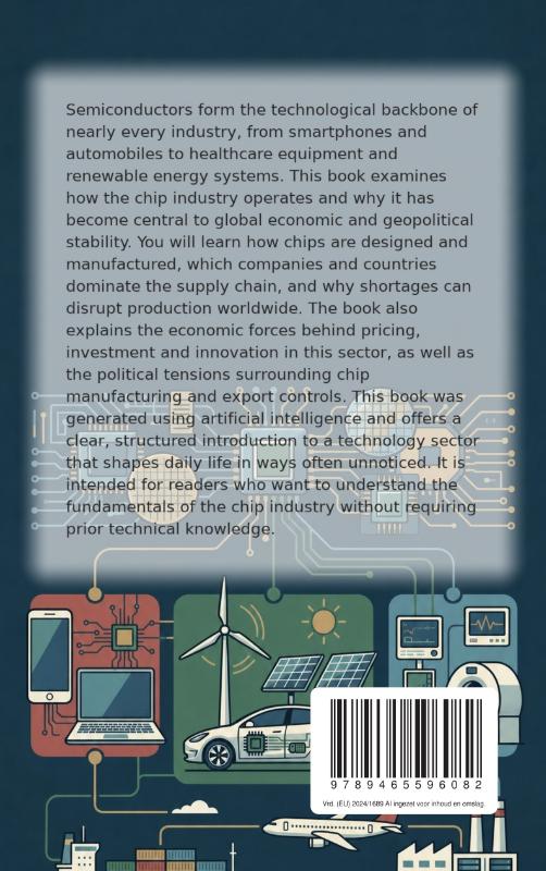 Achterkant van All About the Chip Industry