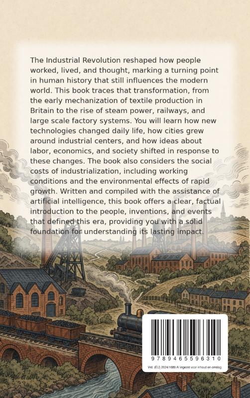 Achterkant van All About the Industrial Revolution