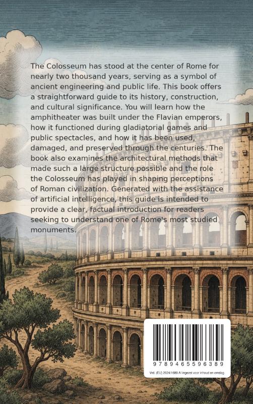 Achterkant van All About the Colosseum