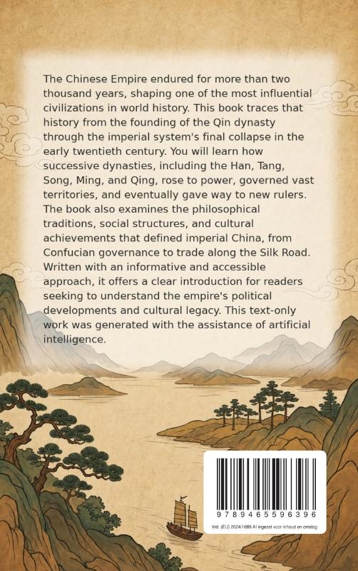 Achterkant van All About the Chinese Empire