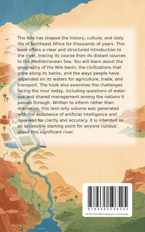 Achterkant van All About the Nile