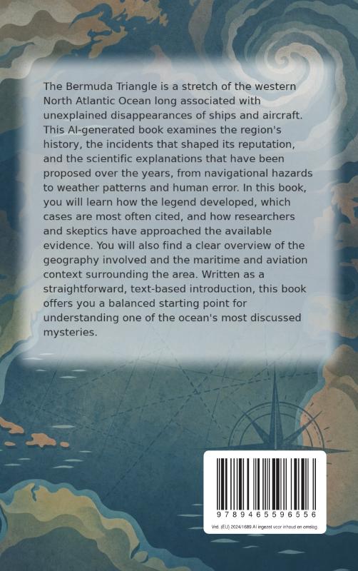 Achterkant van All About the Bermuda Triangle