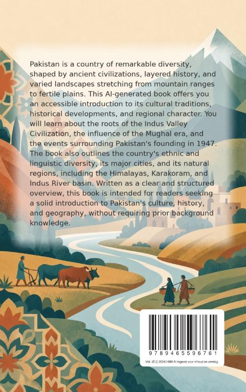 Achterkant van Discovering Pakistan