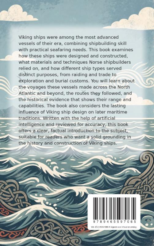 Achterkant van All About Viking Ships