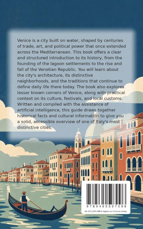 Achterkant van All About Venice
