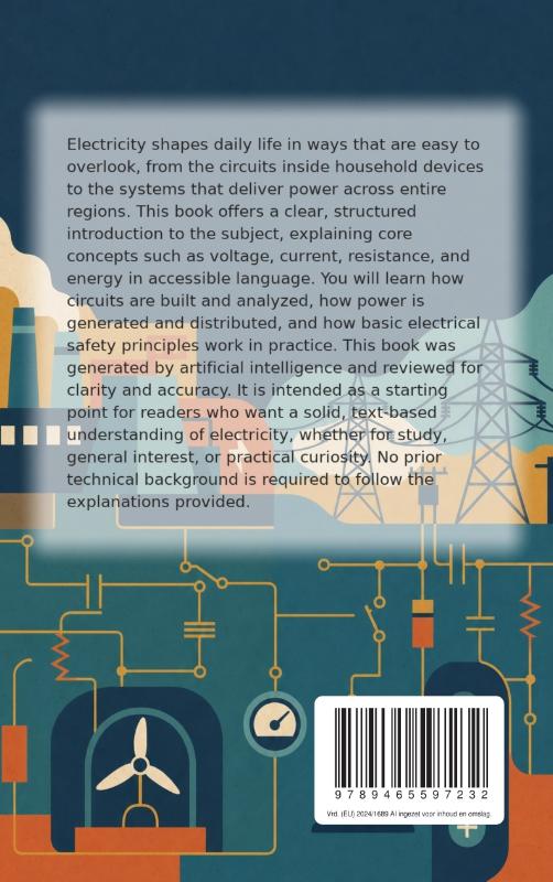 Achterkant van All About Electricity