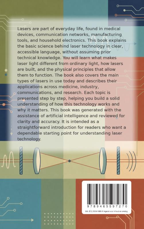 Achterkant van All About Lasers