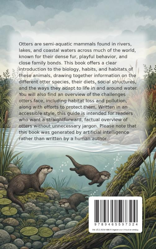 Achterkant van All About Otters