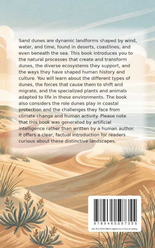Achterkant van All About Dune Landscapes
