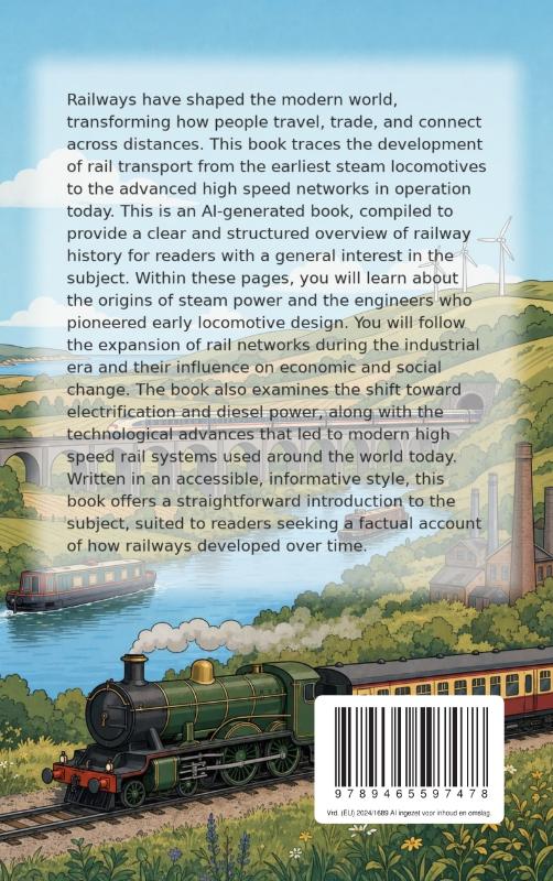 Achterkant van All About Railway History