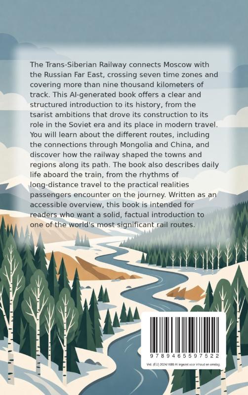 Achterkant van All About the Trans-Siberian Railway