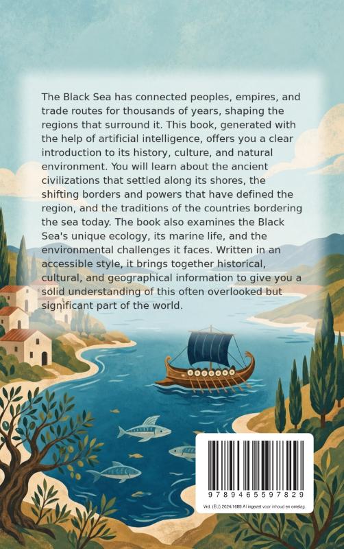 Achterkant van All About the Black Sea