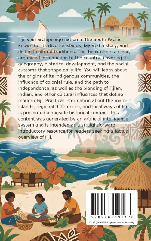 Achterkant van All About Fiji