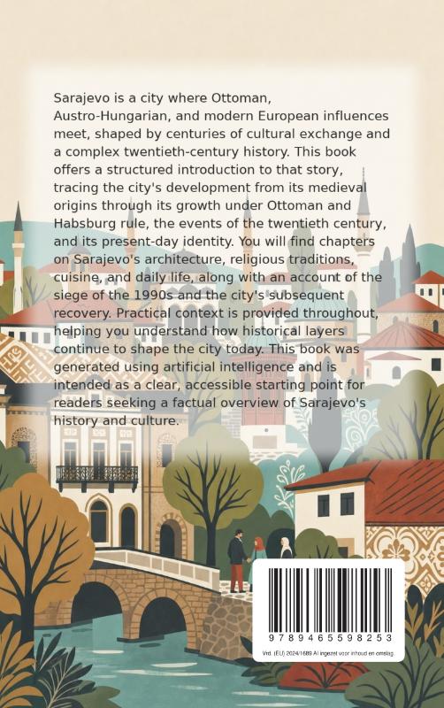 Achterkant van All About Sarajevo