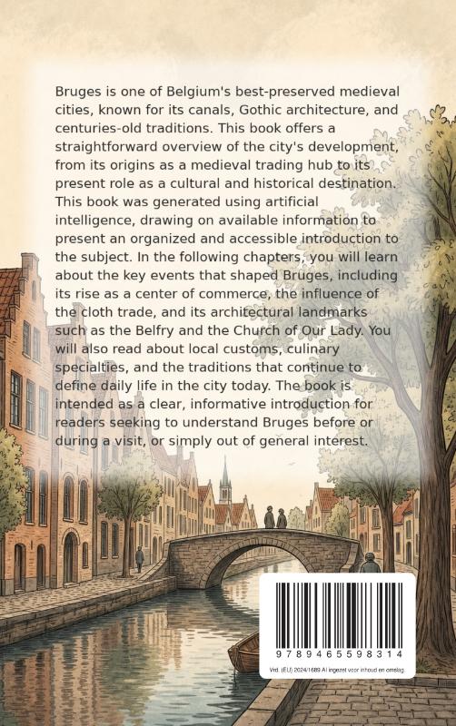 Achterkant van All About Bruges