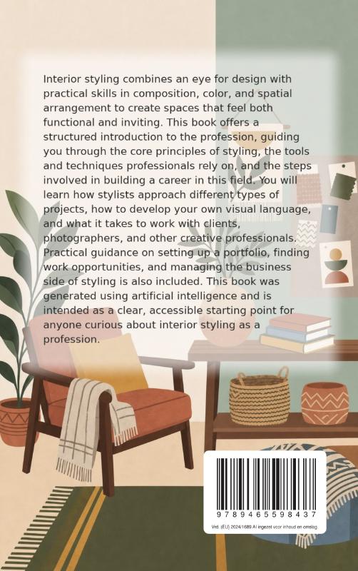 Achterkant van How to Become an Interior Stylist