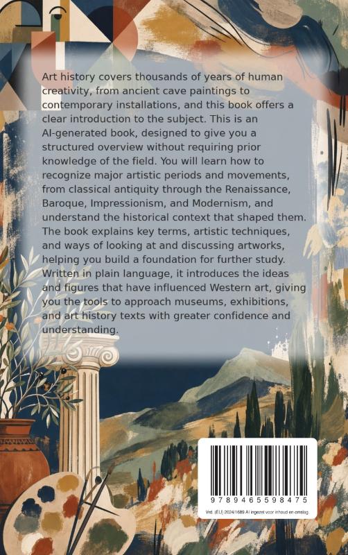 Achterkant van Getting Started with Art History