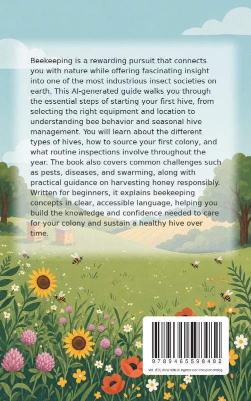 Achterkant van Getting Started with Beekeeping