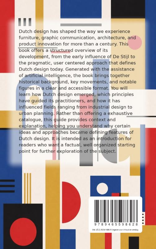 Achterkant van All About Dutch Design