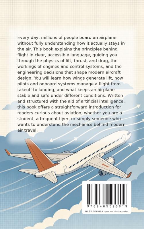 Achterkant van How an Airplane Works