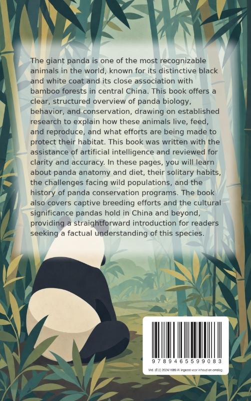 Achterkant van All About Pandas