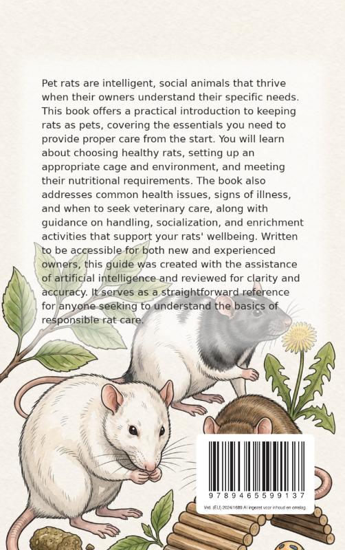 Achterkant van All About Rats as Pets