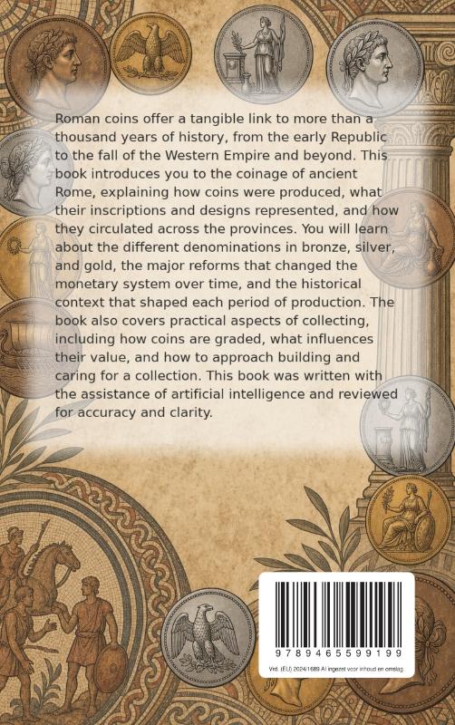 Achterkant van All About Roman Coins