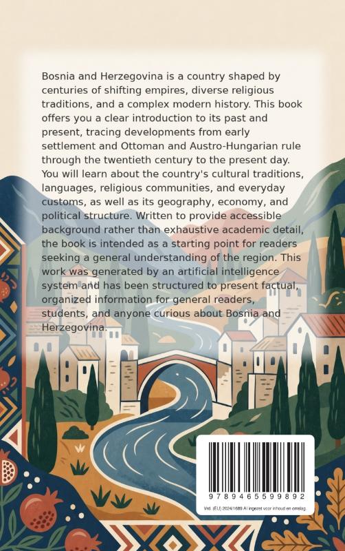 Achterkant van All About Bosnia and Herzegovina