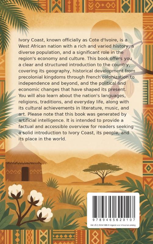Achterkant van All About Ivory Coast