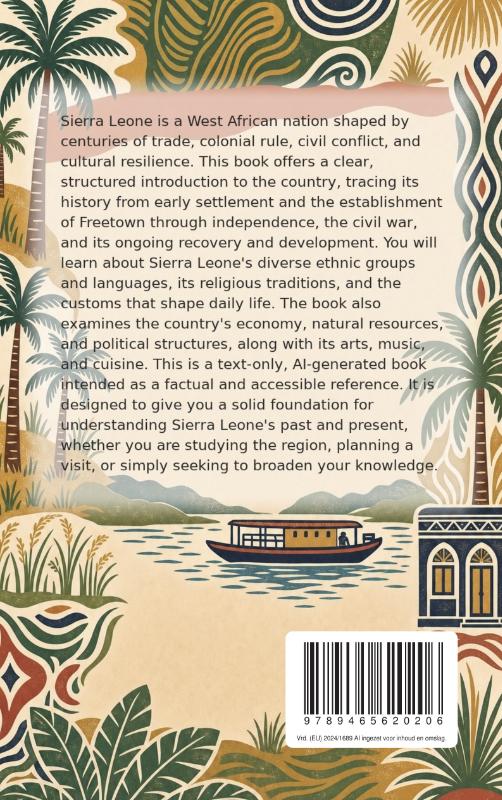 Achterkant van All About Sierra Leone