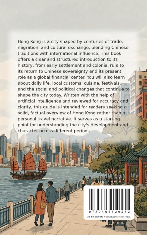 Achterkant van All About Hong Kong