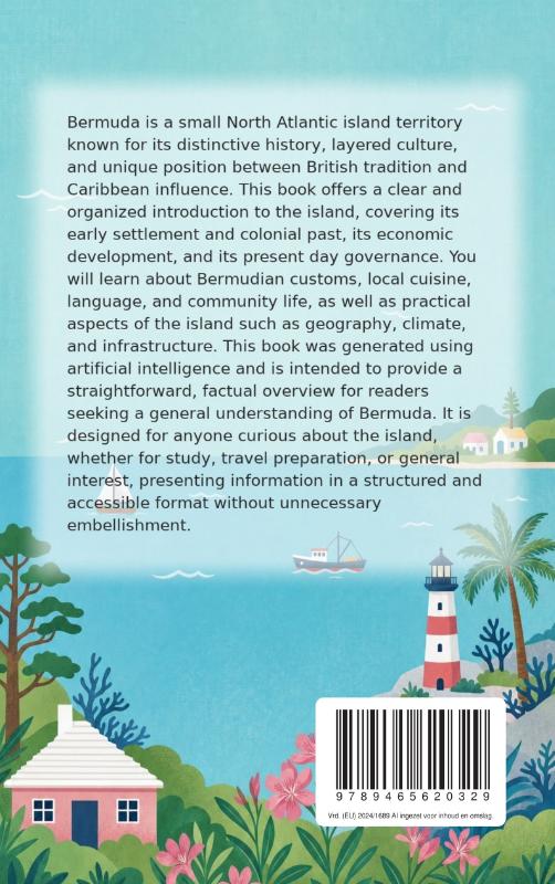 Achterkant van All About Bermuda