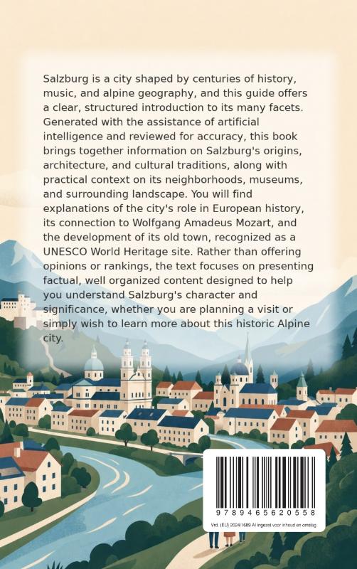 Achterkant van Discovering Salzburg