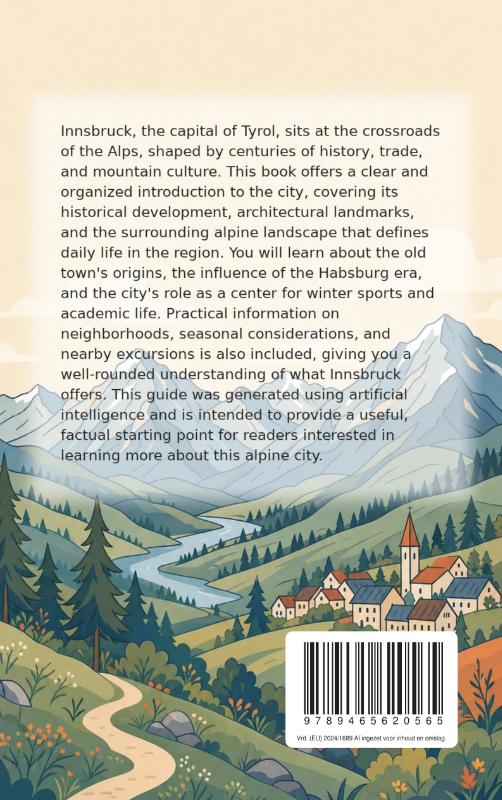 Achterkant van Discovering Innsbruck