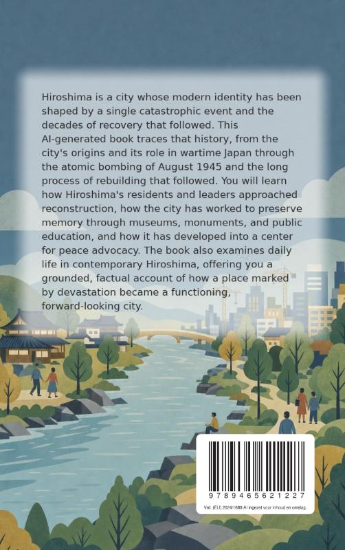 Achterkant van Discovering Hiroshima