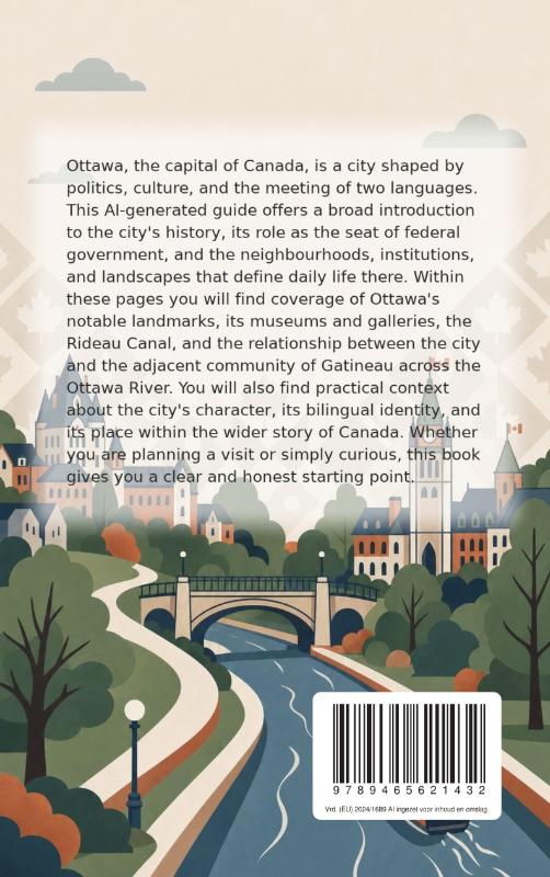 Achterkant van All About Ottawa