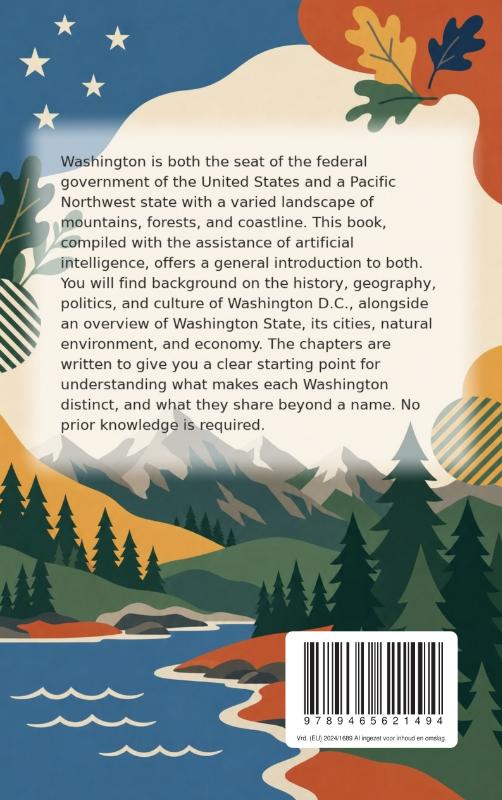 Achterkant van All About Washington