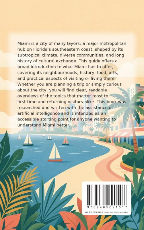 Achterkant van All About Miami