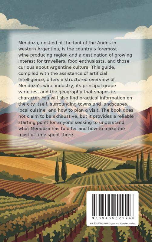 Achterkant van All About Mendoza