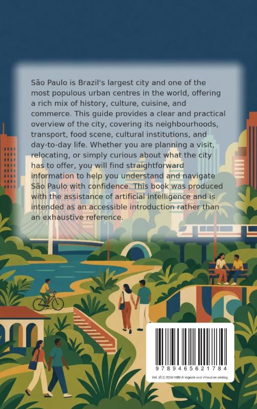 Achterkant van All About São Paulo