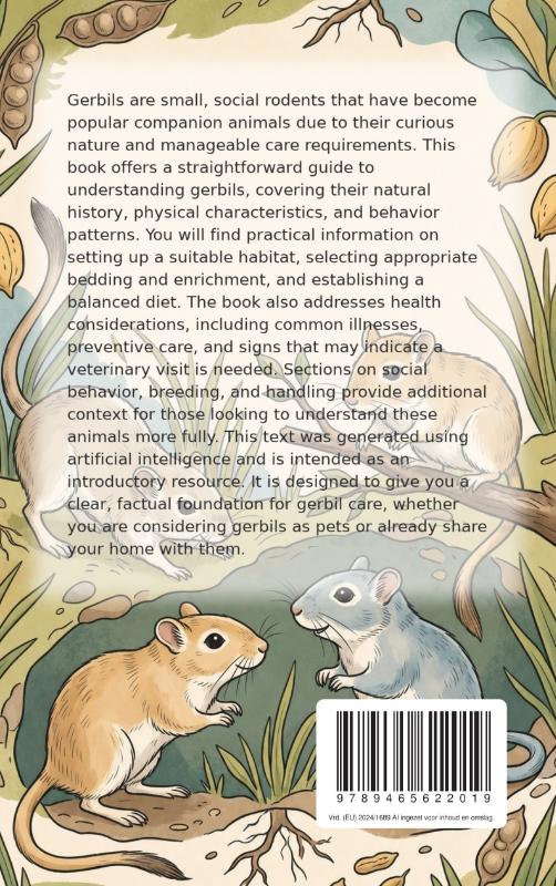 Achterkant van All About the Gerbil