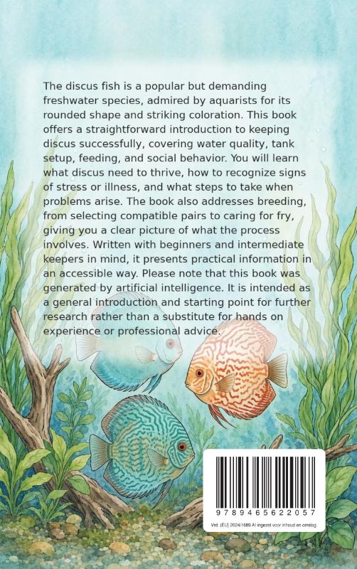 Achterkant van All About the Discus Fish