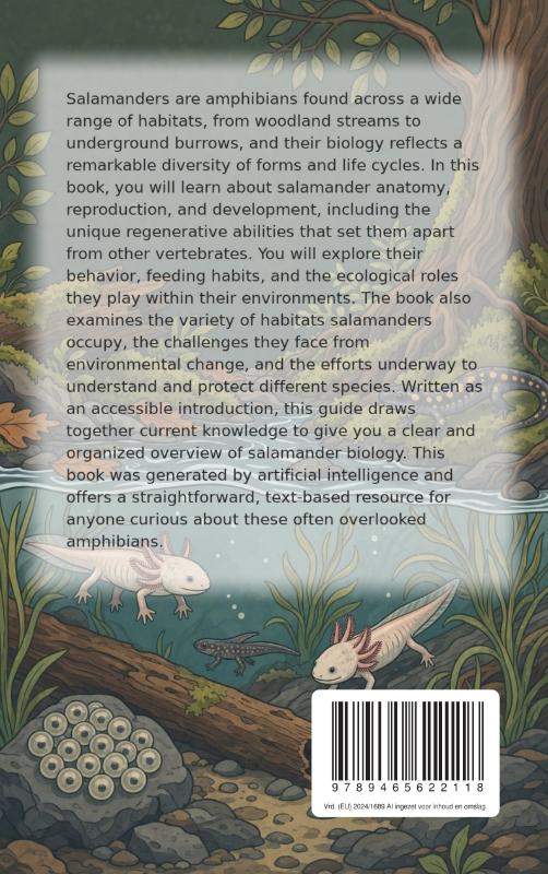 Achterkant van All About the Salamander